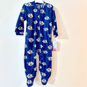 Nashville Predators Infant Sleeper Various Sizes